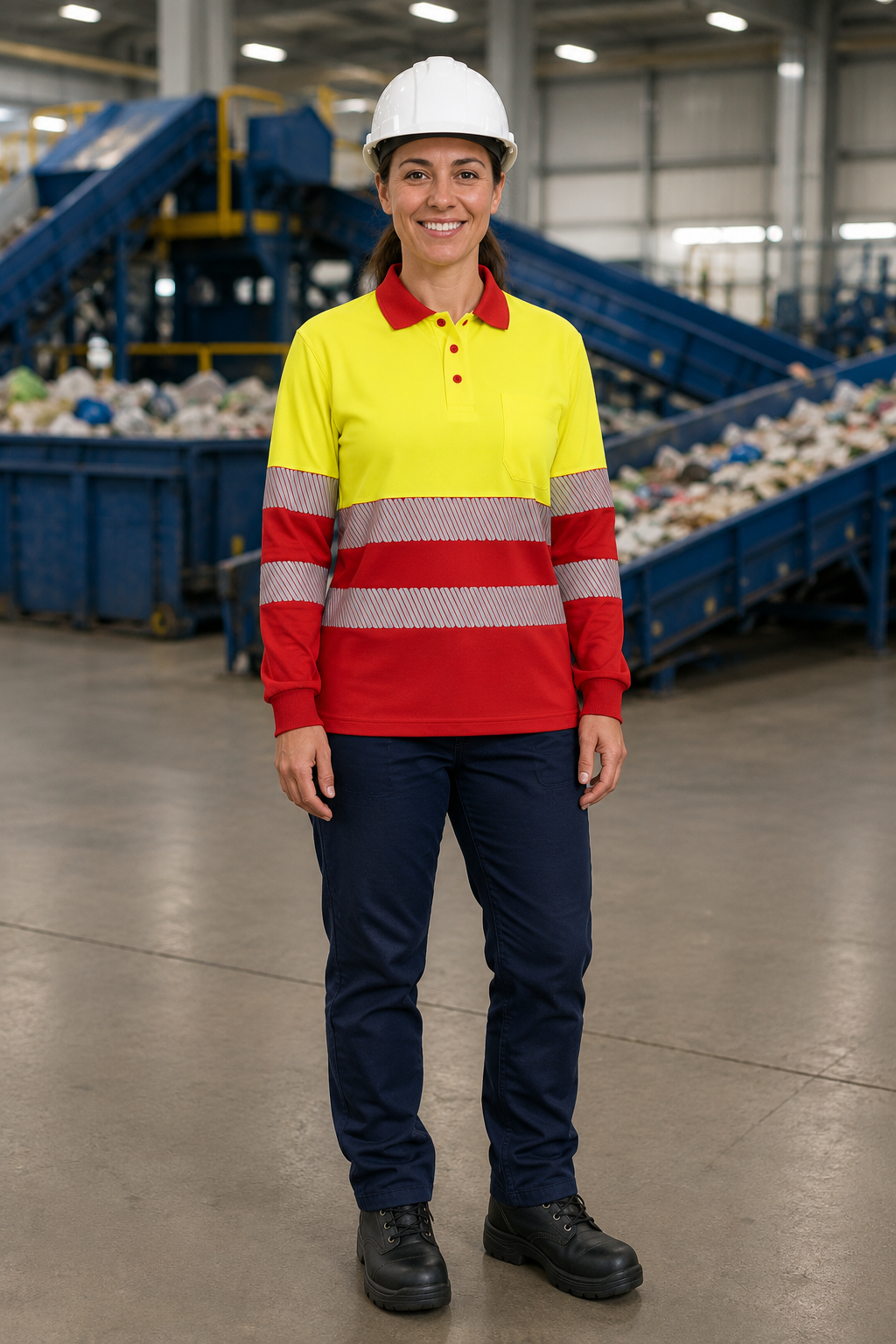 Polo poliéster reciclado 305535